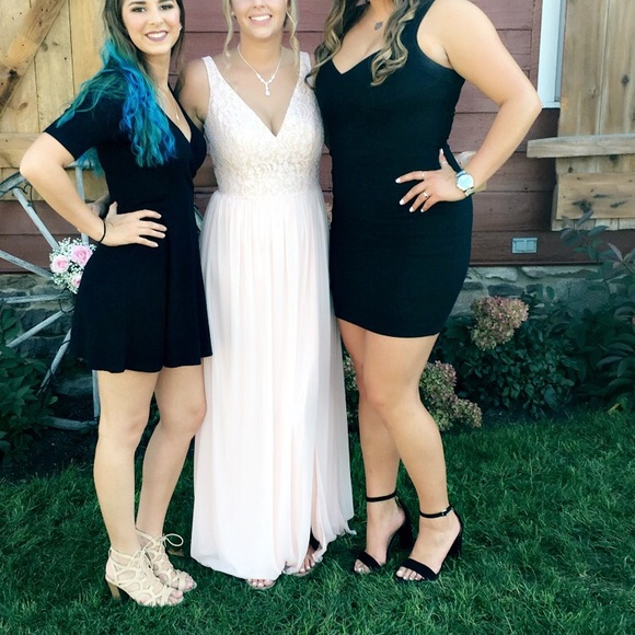 David's Bridal Dresses & Skirts - Petal Pink Dress